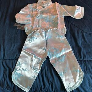 Chinese New Year Baby Girl or Boy Shirt and Pants.